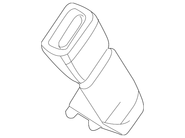Center Buckle - BMW (72-11-9-117-248)