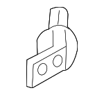 5702A064 - : Upper Hinge for Mitsubishi: Lancer, Outlander, Outlander PHEV, Outlander Sport Image