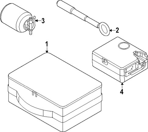 Inflator Components for 2024 Kia Niro #0