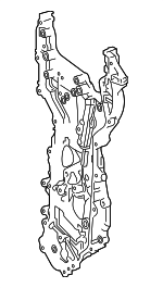 11310F0010 - Engine: Inner Timing Cover for Toyota: Avalon, Camry, Crown, Crown Signia, Grand Highlander, Highlander, RAV4, RAV4 Prime, Sienna, Venza Image