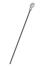15301F0010 - Engine: Dipstick for Toyota: Avalon, Camry, Crown, Crown Signia, Grand Highlander, Highlander, RAV4, RAV4 Prime, Sienna, Venza Image