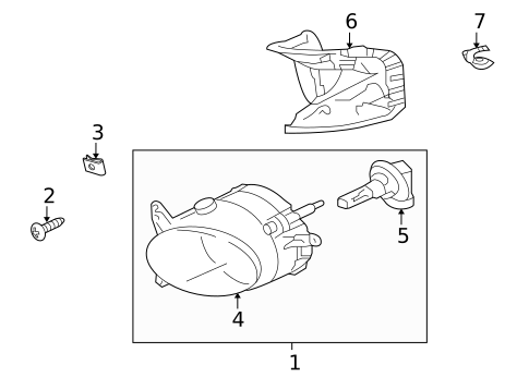 Bulbs - Chassis for 2010 Mitsubishi Lancer #2