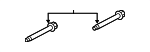 T2H3774 - Suspension: Suspension Control Arm Bolt for Jaguar Image