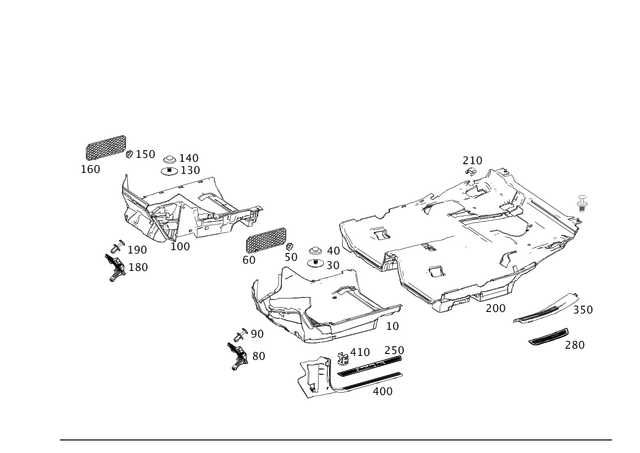 1706840035 - Panelling: Holder for Mercedes-Benz Image image