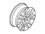 31316813 - : 2008-2012 Volvo C30 - Wheel Alloy for Volvo: C30 Image
