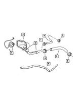 52102596AA - Fuel: Fuel Filler Hose for Dodge: Ram 2500, Ram 3500 Image