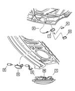 4794043AD - Electrical: Underhood Lamp Wiring for Mopar Image