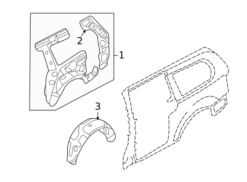 Inner Structure for 2008 Hyundai Entourage #0