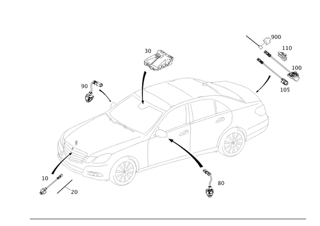 9059403 - Electrical System: Camera for Mercedes-Benz Image image