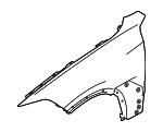 41009627295 - Body: Fender for BMW: iX Image