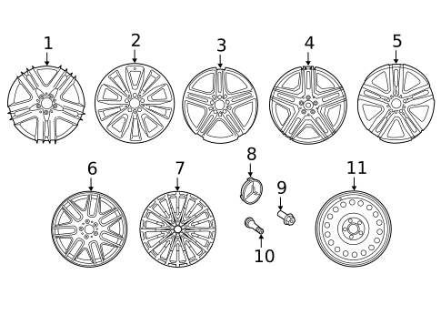 Wheels for 2012 Mercedes-Benz Sprinter 2500 #1