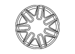 16640133007X21 - Tire &amp; Wheel: Wheel for Mercedes-Benz Image