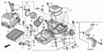 17218PN4300 - Electrical/Exhaust/Heater/Fuel: COLLAR, CLIP BRACKET for Honda Image
