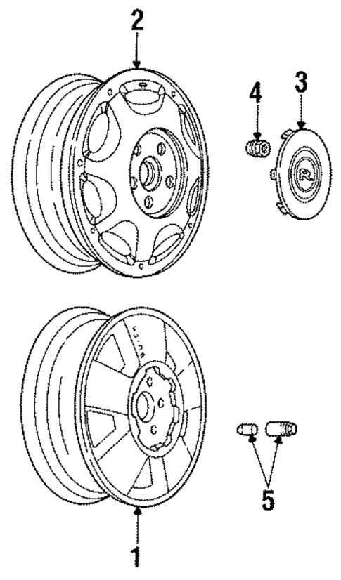 Wheels for 1991 Buick Reatta #0