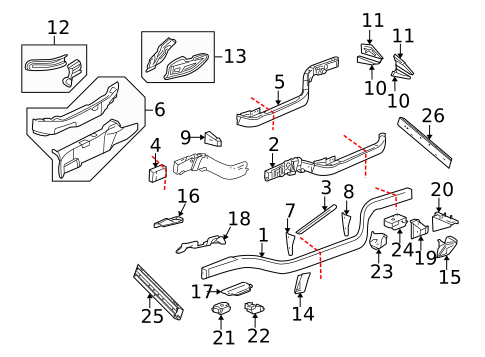 Frame & Components for 2013 Chevrolet Corvette #0