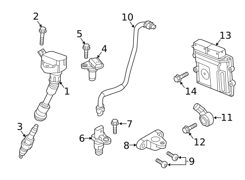 Ignition System for 2019 Volvo XC90 #4