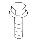 986318 - Ignition: Engine Crankshaft Position Sensor Bolt for Volvo Image