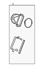 1J630RMX010 - Electrical: Drive Motor Battery Compartment Cooling Fan Duct for Honda: Civic Image