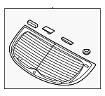 87110H9030 - Body: Lift Gate Glass for Kia: Rio Image