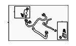 3QF122101L - Cooling System: Upper Hose for Volkswagen Image