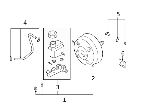 Master Cylinder - Components On Dash Panel for 2009 Hyundai Santa Fe #0