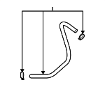 591302B700 - : Vacuum Hose for Hyundai Image