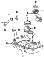 1R3Z9B212AA - Fuel System: Shield for Ford Image