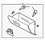 84510FD200BT - : Glove Box Assembly for Kia: Rio Image