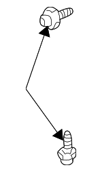 9008015089 - Body: Mud Guard Screw for Toyota: Highlander, Mirai Image