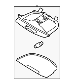 84601SJ000ME - Electrical: Dome Light for Subaru Image