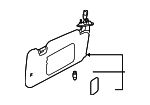 92011FL032ME - Body: Sun-visor for Subaru Image