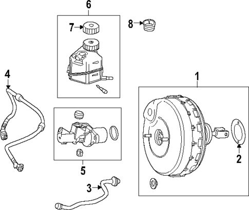 Hydraulic System for 2021 Mercedes-Benz GLC43 AMG #0