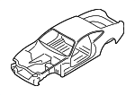 FJG3100AA - : Body Assembly for Jaguar: XK8, XKR Image