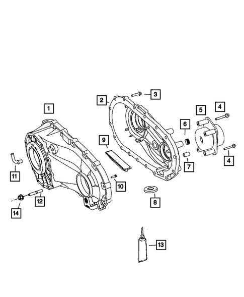 Case and Related Parts for 2007 Jeep Commander #0