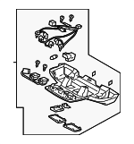 87505SG230LO - : Trim Cover for Subaru: Forester Image