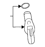 90919A5006 - Electrical: Crankshaft Sensor for Toyota: 4Runner, Avalon, Camry, Corolla, Corolla Cross, Crown, Crown Signia, Grand Highlander, Highlander, Prius, Prius Prime, RAV4, RAV4 Prime, Sienna, Tacoma, Venza Image