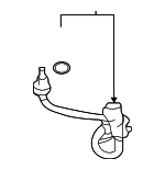 22630AA300 - Cooling System: Temp Sensor for Subaru: Crosstrek, Forester, Impreza, Legacy, Outback Image