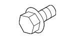 800606980 - Cooling System: Pulley Bolt for Subaru: Ascent, BRZ, Crosstrek, Forester, Impreza, Legacy, Outback, WRX, XV Crosstrek Image