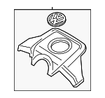 7P0103926 - : Engine Cover for Volkswagen: Touareg Image
