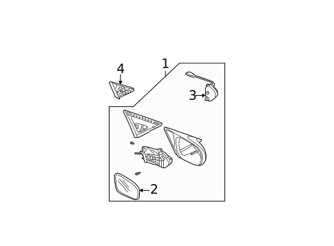 Mirrors for 2005 Honda Civic #0