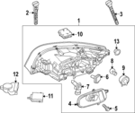 31353830 - Electrical: Ballast Bracket for Volvo Image