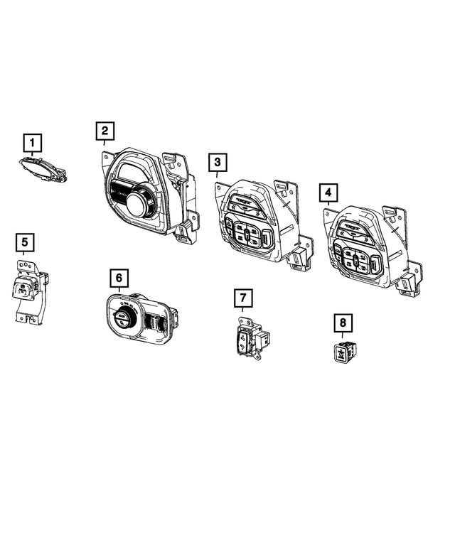 68521280AB - Transmission: Transmission Shifter for Mopar Image image