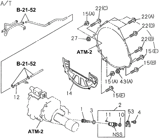 AT Speedometer Driven Gear for 1997 Acura SLX #0