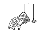 54712T20A81 - Body: Holder for Honda Image