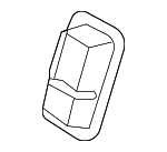 71345WB003 - Body: Folding Seat Lock Striker Bracket for Toyota Image