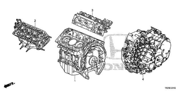 Engine Assy. - Transmission Assy. for 2018 Honda Ridgeline #0