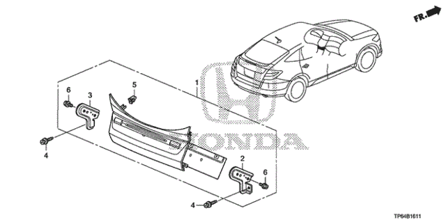Audio Unit (2) for 2012 Honda Crosstour #0
