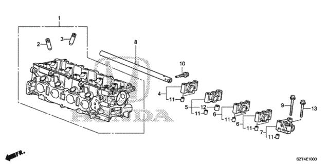 Cylinder Head for 2012 Honda CR-Z #0