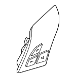 61318035324 - : Radio Switch for BMW Image