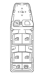 61315A5AAA3 - Body: Window Switch for BMW Image